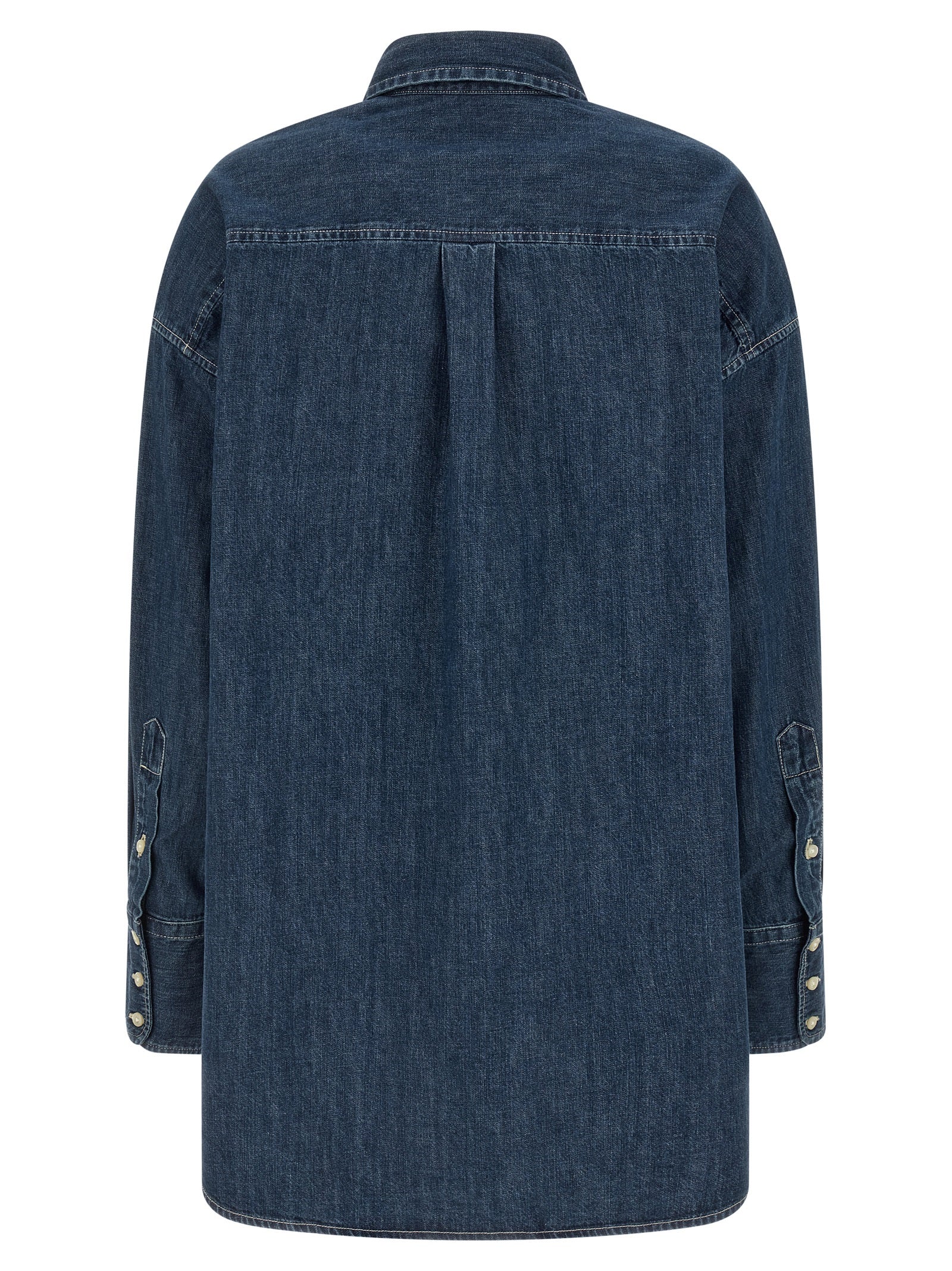 Polo Ralph Lauren Blue Cotton Blouse
