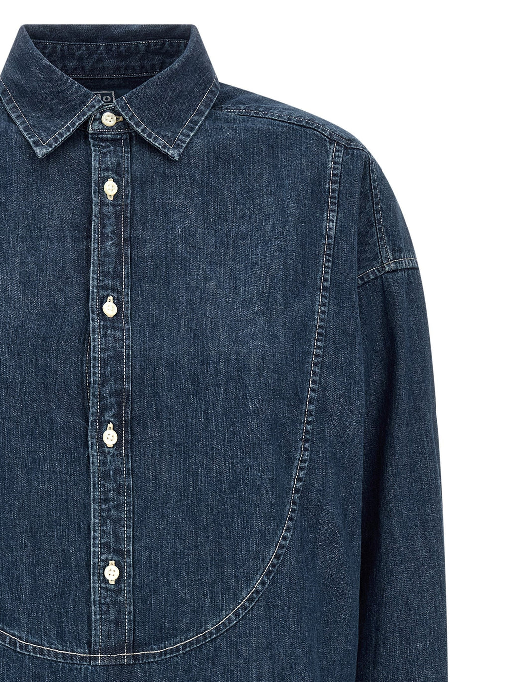 Polo Ralph Lauren Blue Cotton Blouse