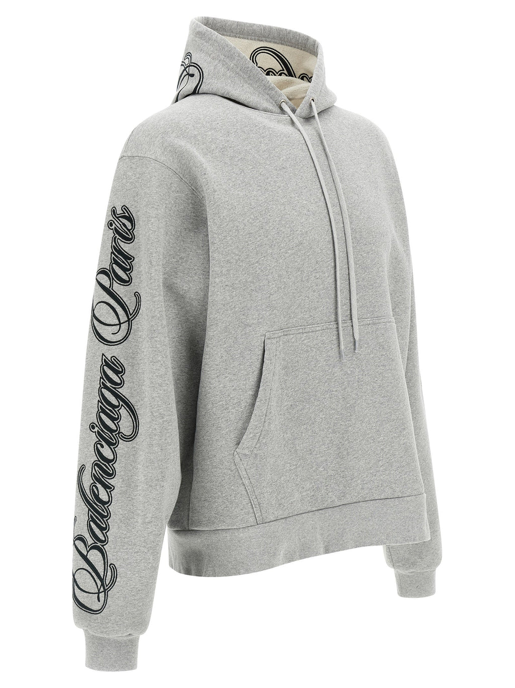 Balenciaga Gray Cotton Sweatshirt
