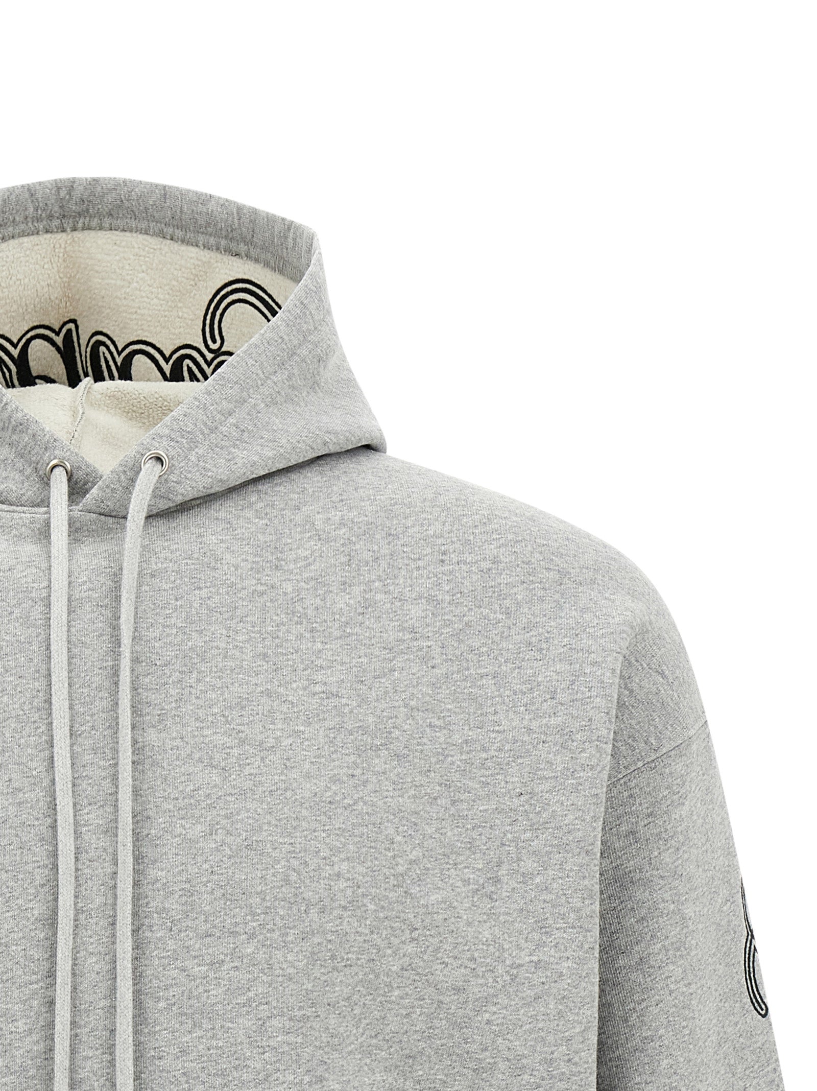 Balenciaga Gray Cotton Sweatshirt