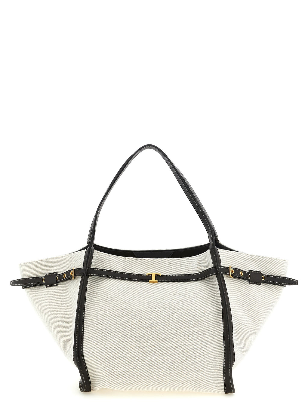 Tod's Multicolor Linen Tote Bag
