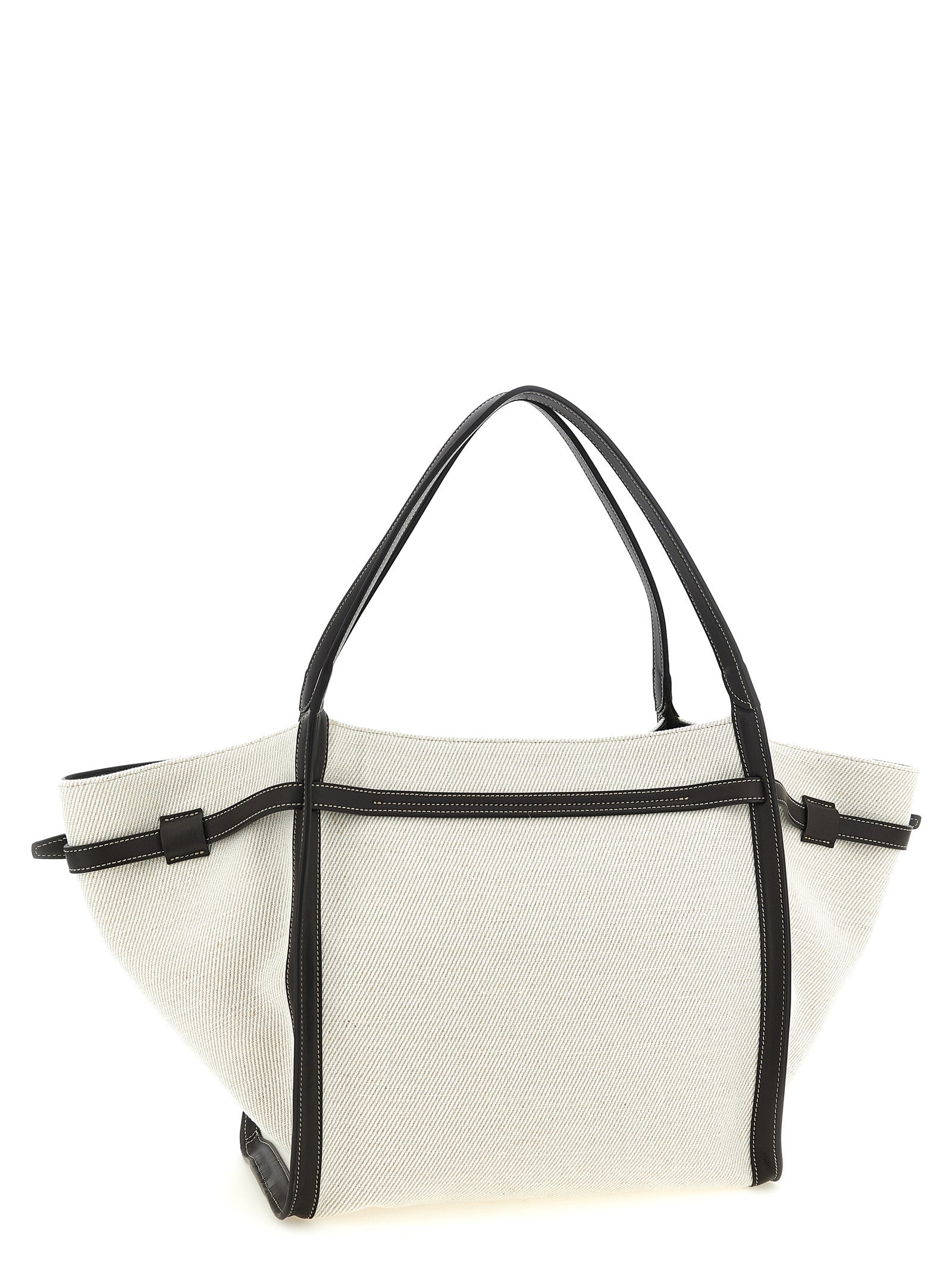 Tod's Multicolor Linen Tote Bag