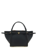Tod's Black Calfskin Tote Bag