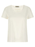 'S Max Mara White Cotton T-Shirt