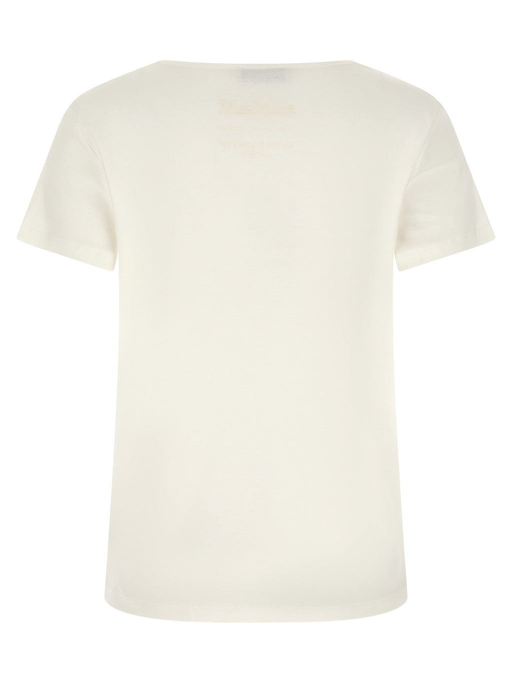 'S Max Mara White Cotton T-Shirt