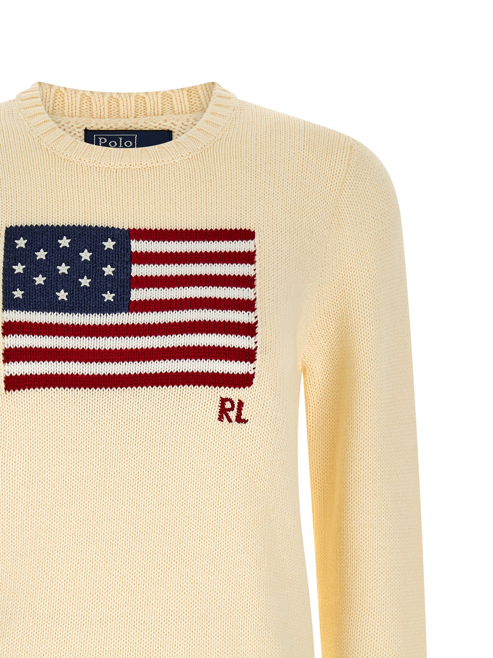 Polo Ralph Lauren Beige Cotton Cardigan