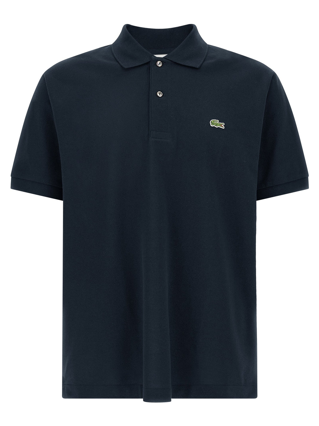 Lacoste Blue Cotton Polo Shirt
