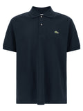 Lacoste Blue Cotton Polo Shirt