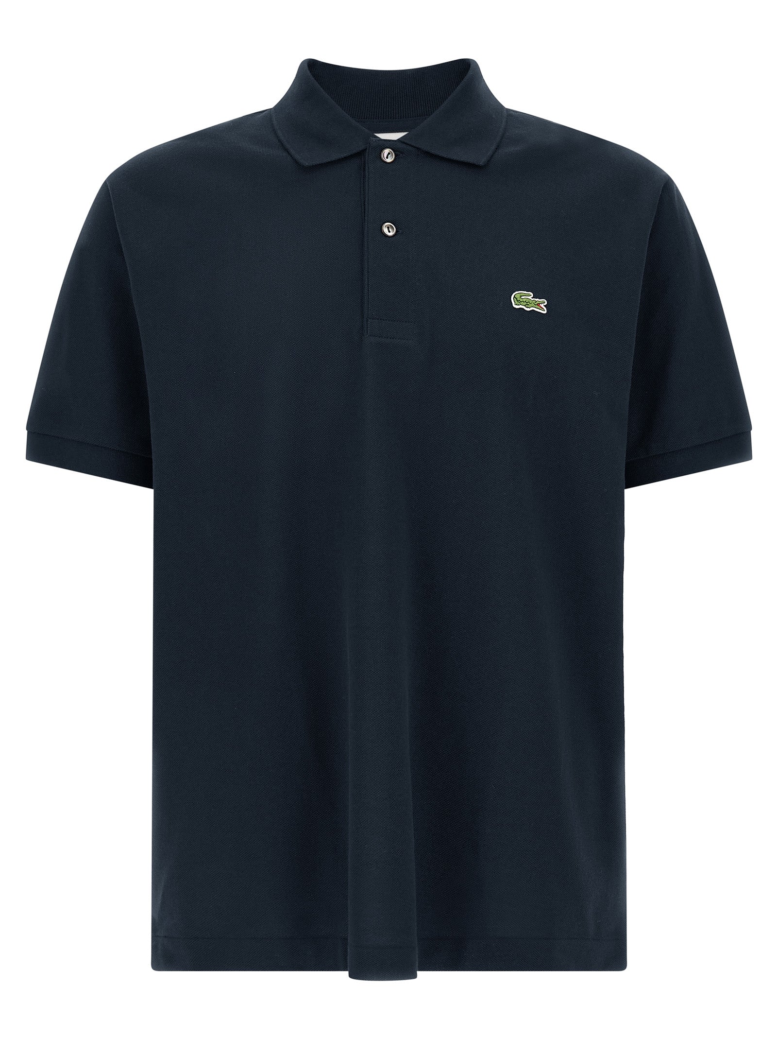 Lacoste Blue Cotton Polo Shirt