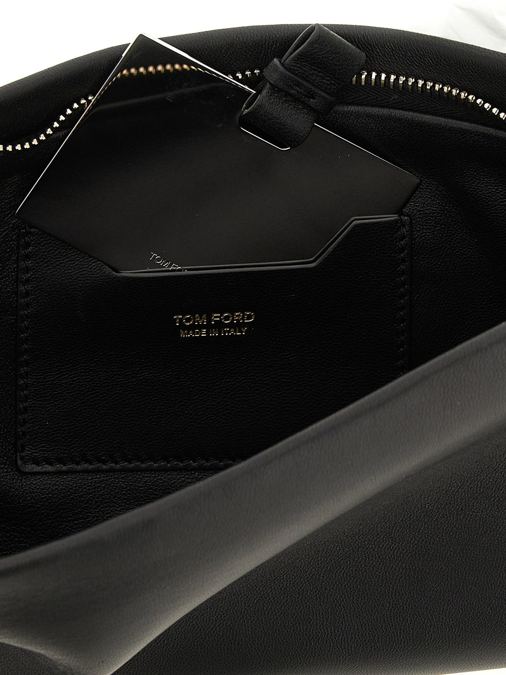 Tom Ford Black Lambskin Clutch Bag