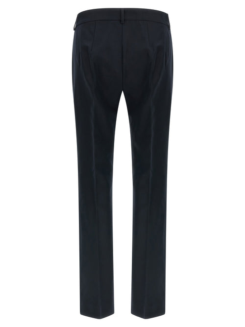 'S Max Mara Blue Cotton Flared Pants