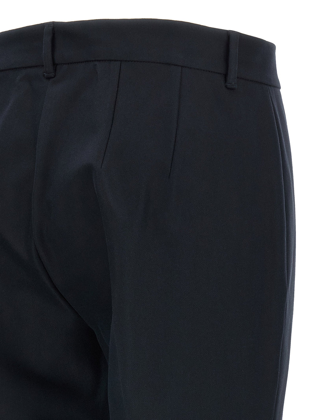 'S Max Mara Blue Cotton Flared Pants