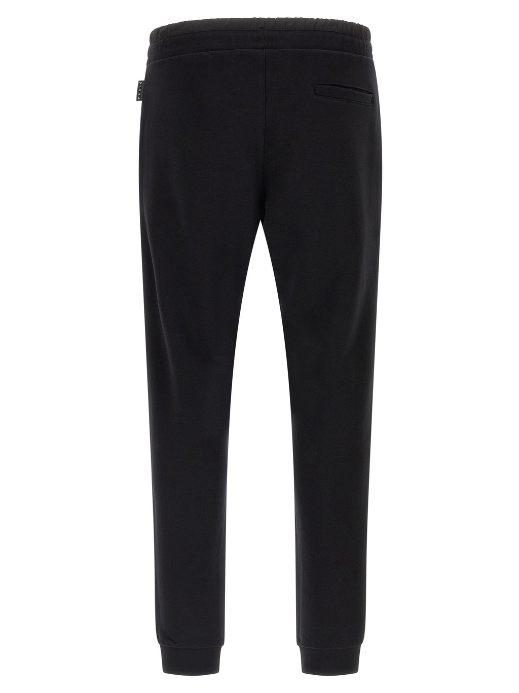 Philipp Plein Black Cotton Joggers (Workout Pants)