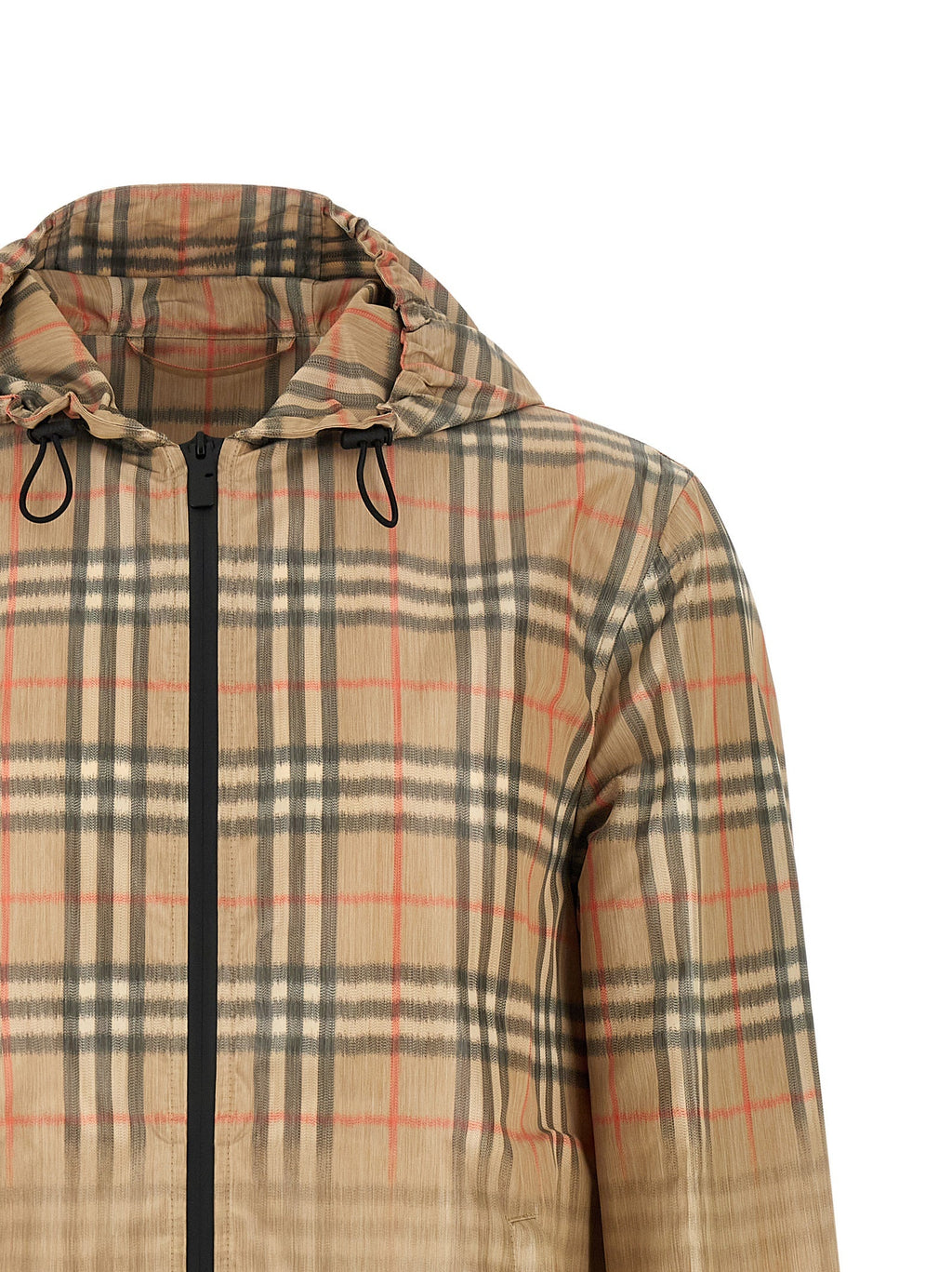 Burberry Beige Viscose Shell Jacket