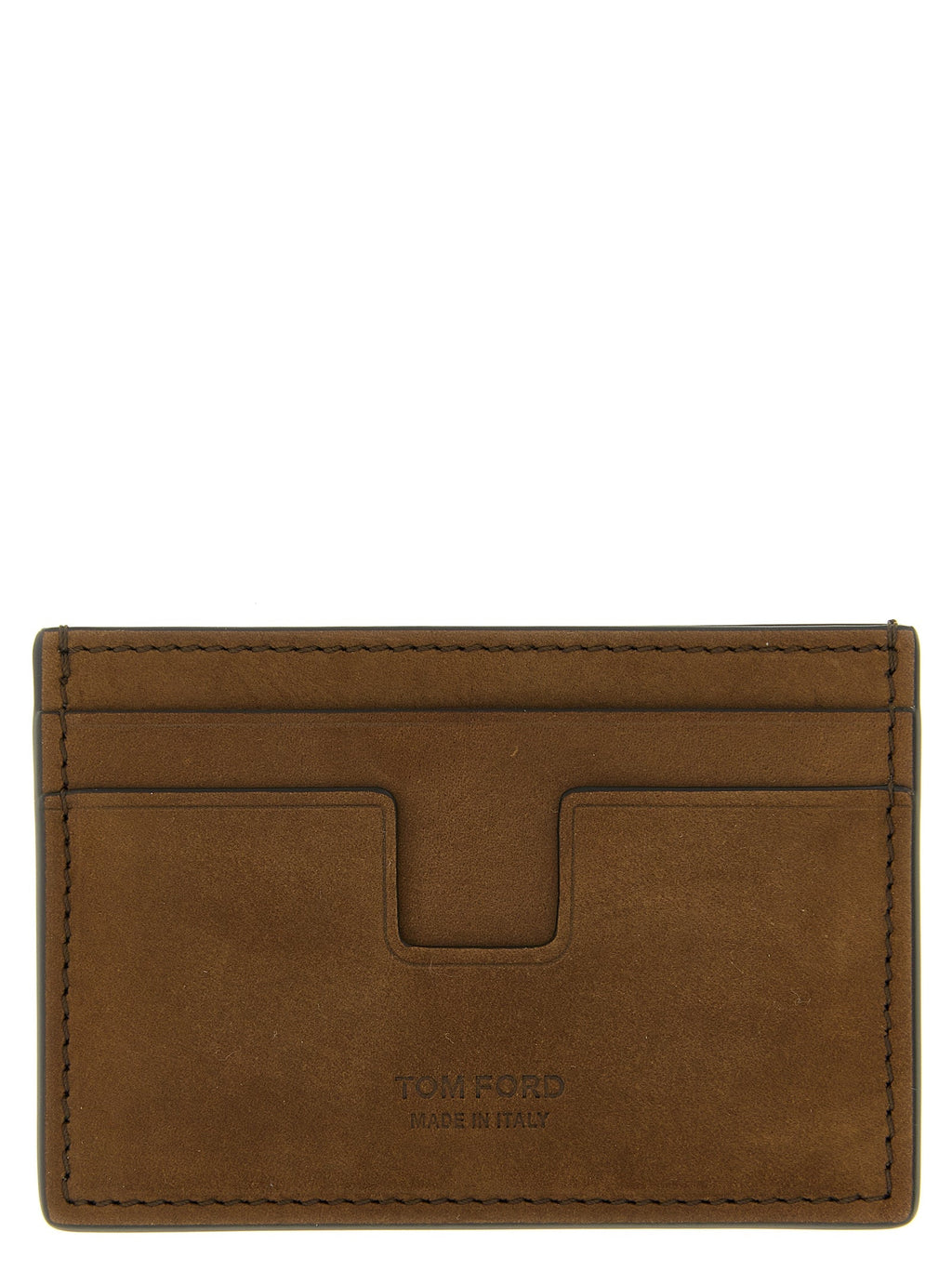 Tom Ford Brown Calfskin Cardholder