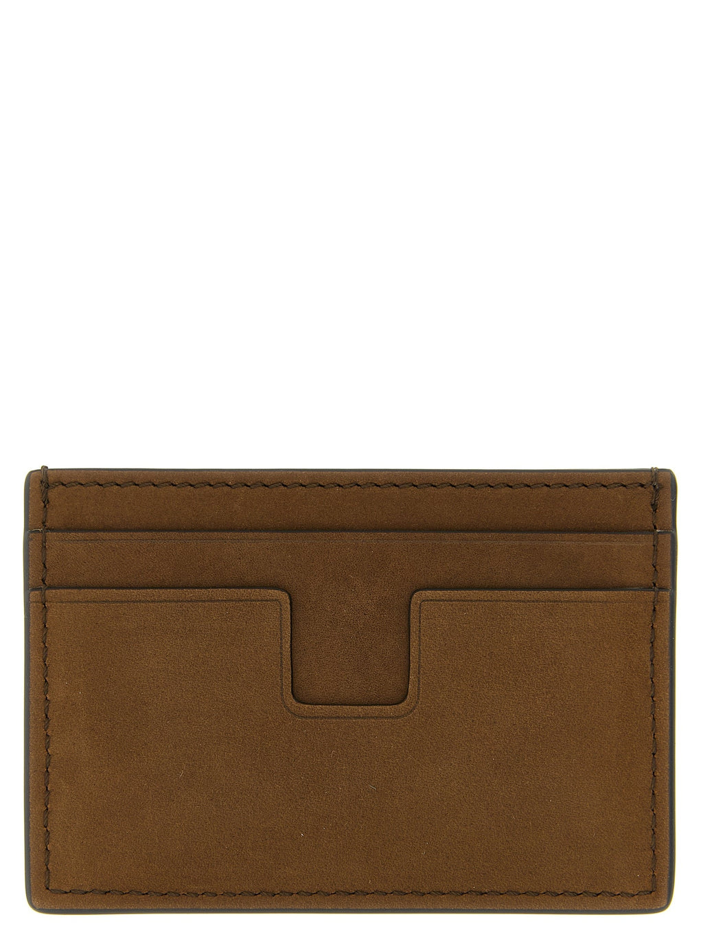 Tom Ford Brown Calfskin Cardholder