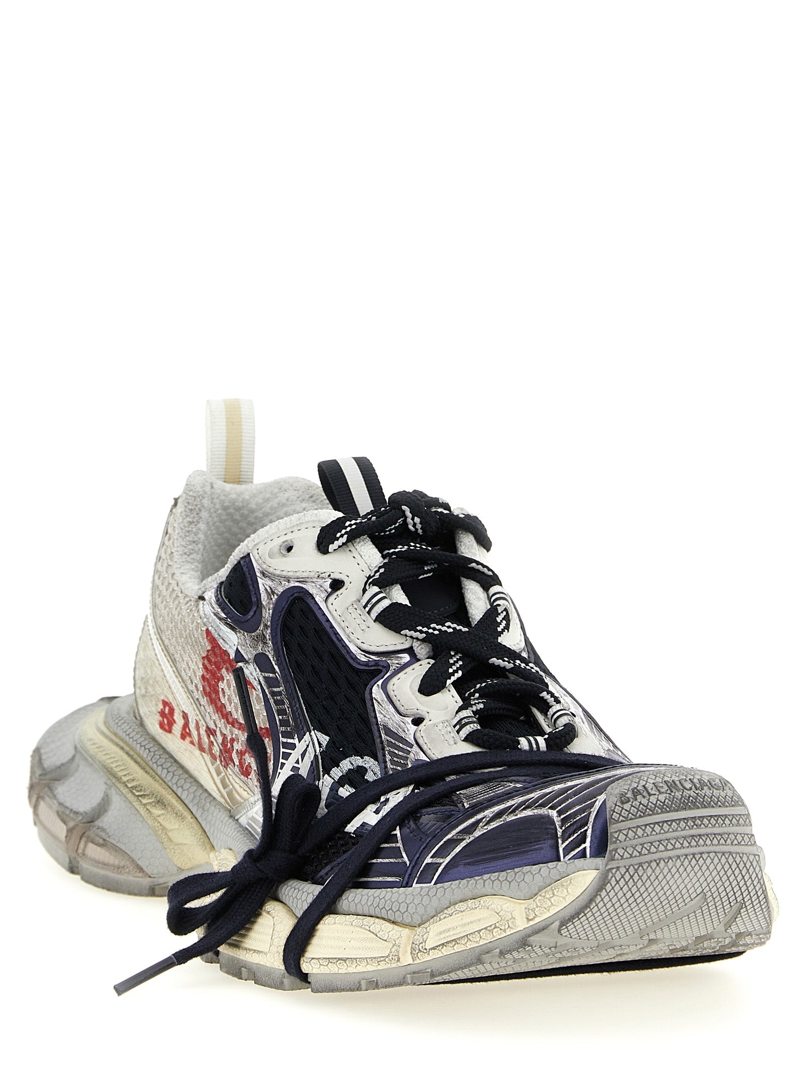 Balenciaga Multicolor Polyethylene Athletic Sneakers