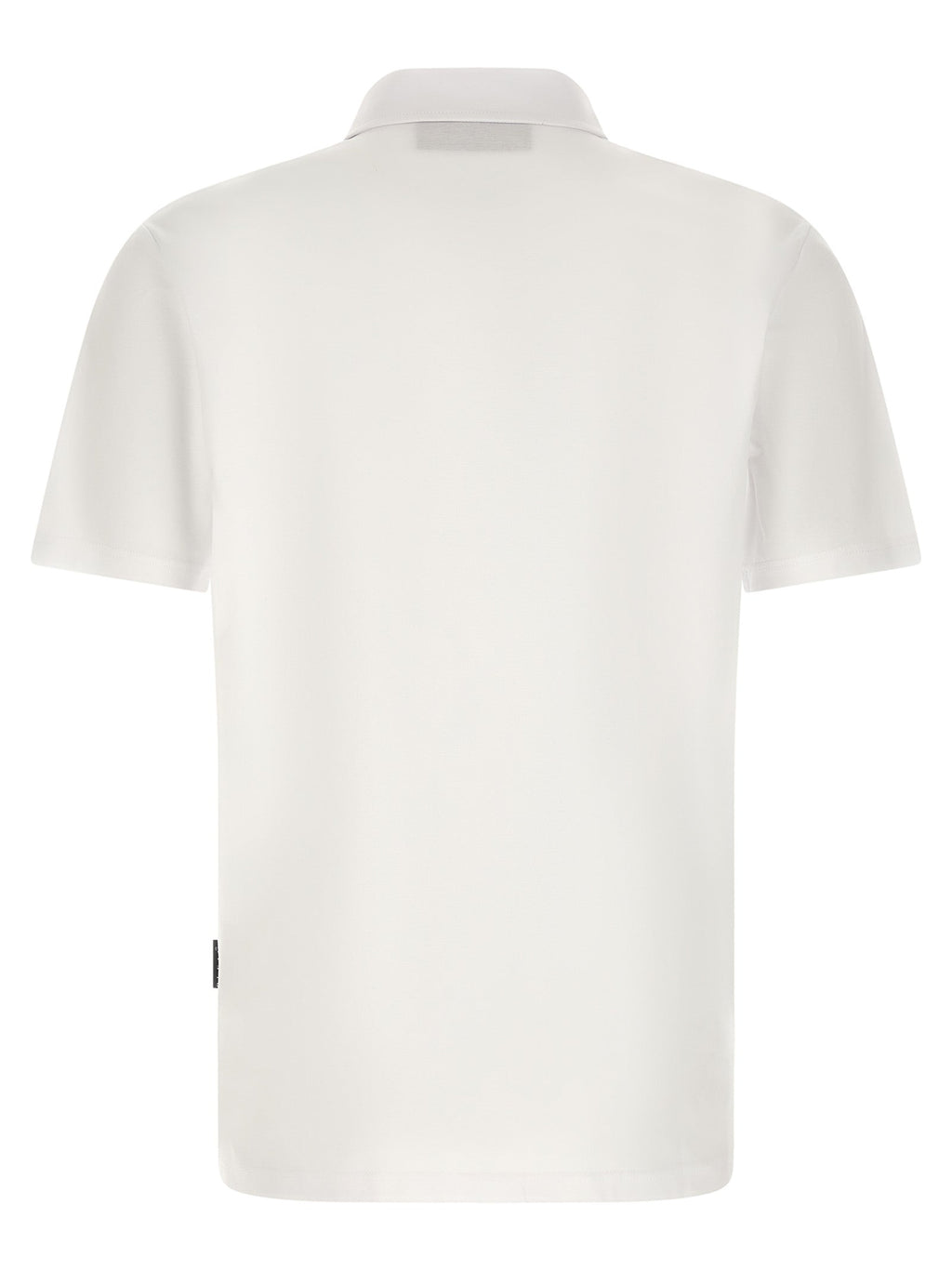 Philipp Plein White Cotton Polo Shirt