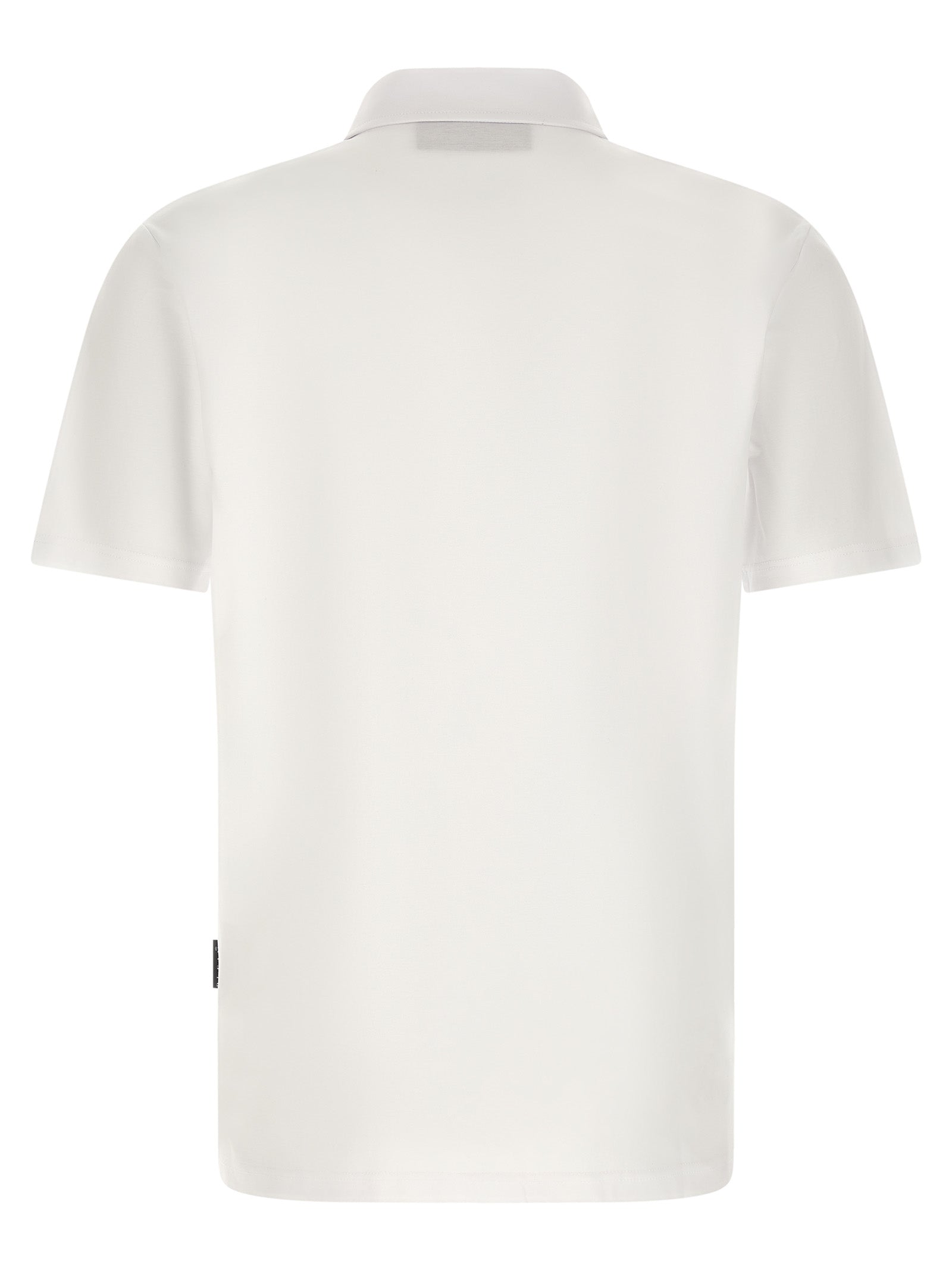 Philipp Plein White Cotton Polo Shirt
