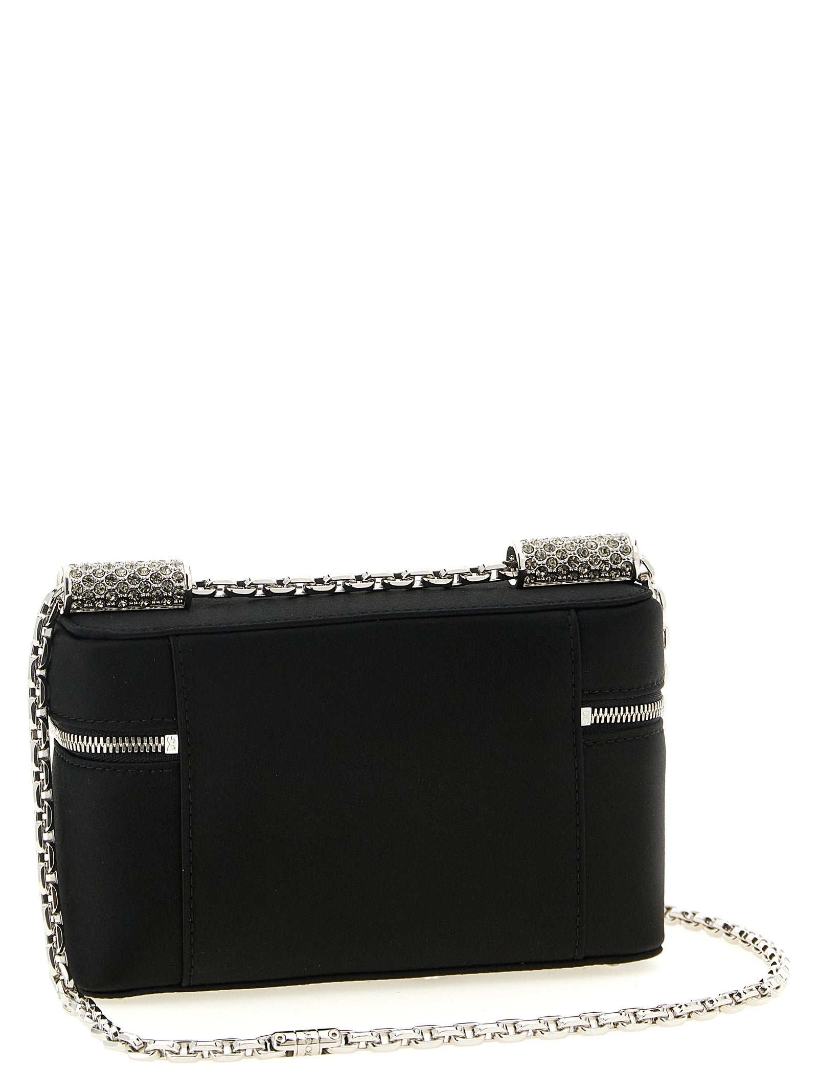 Dolce & Gabbana Black Viscose Crossbody Bag