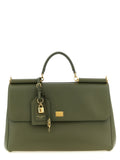 Dolce & Gabbana Bicolor Calfskin Handbag