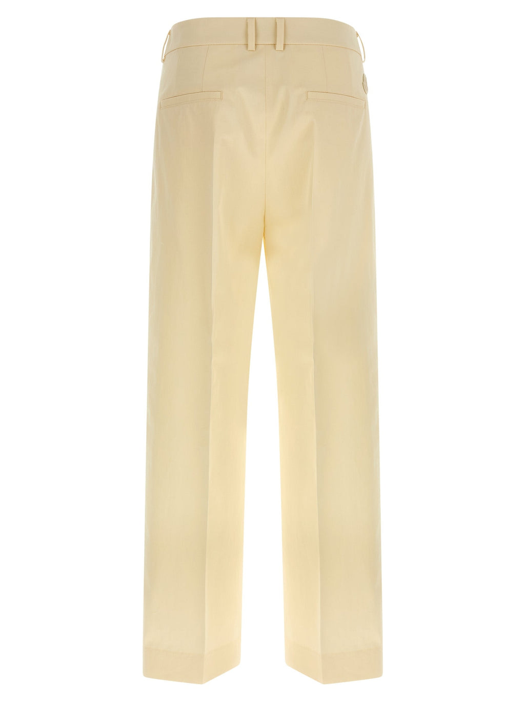 Moncler Beige Cotton Dress Pants