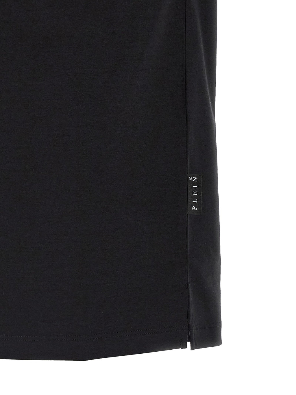 Philipp Plein Black Cotton Polo Shirt