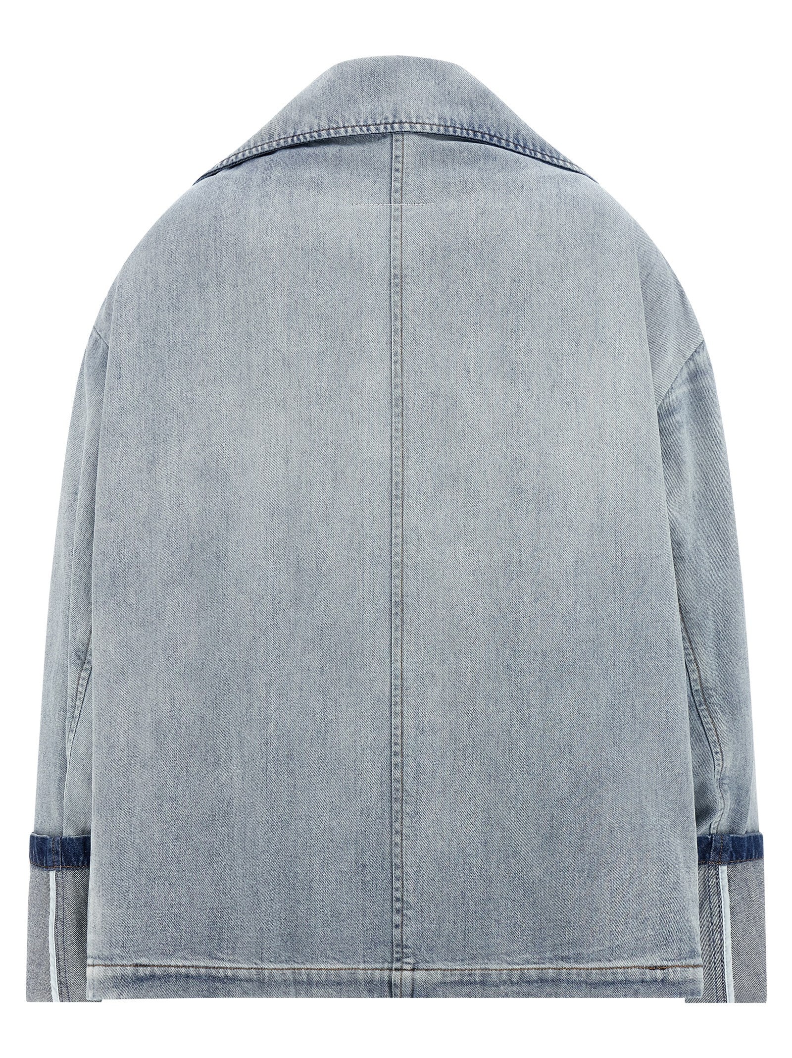 MM6 Maison Margiela Blue Cotton Denim Jacket