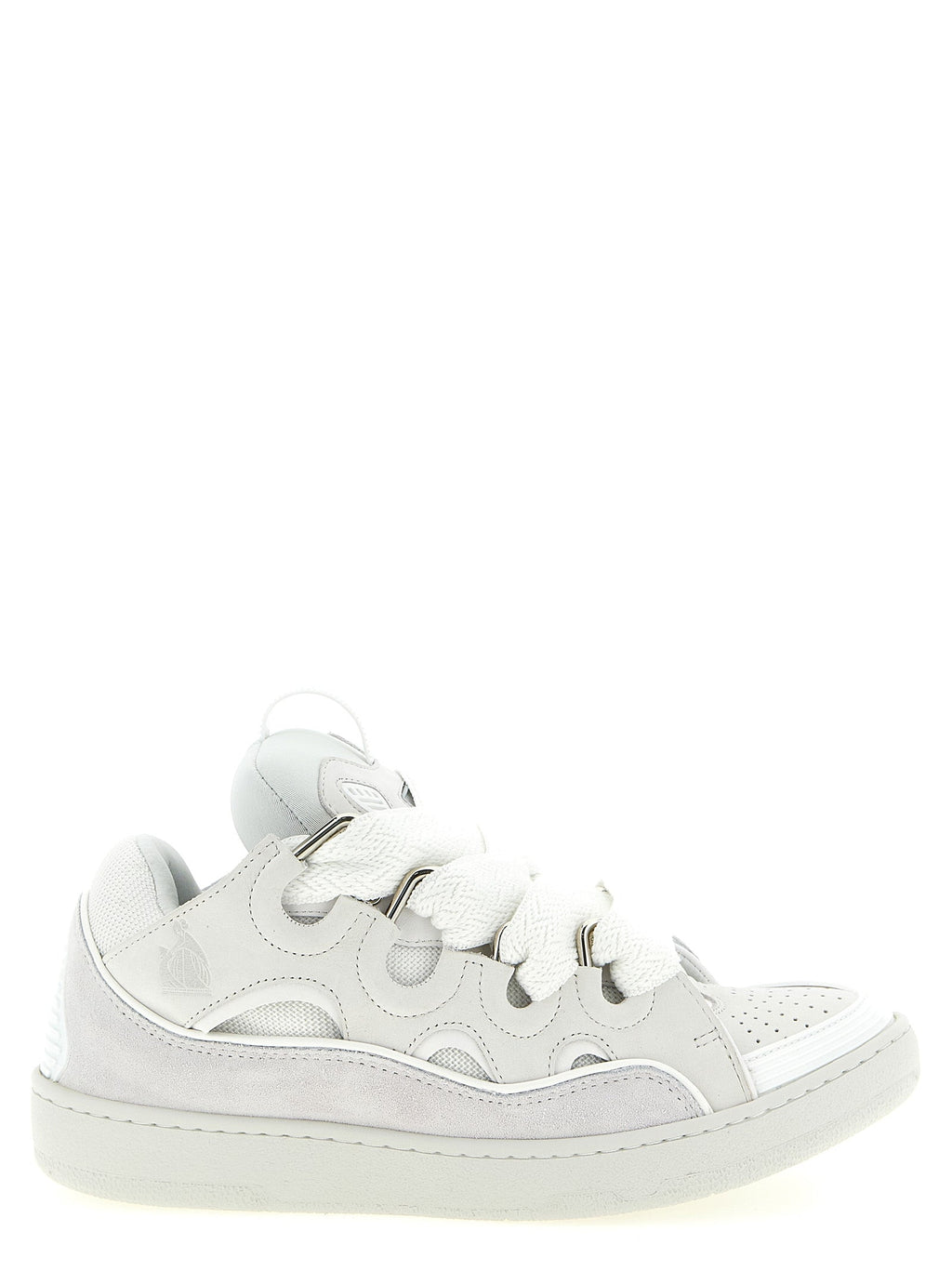Lanvin White Calfskin Chunky Sneakers
