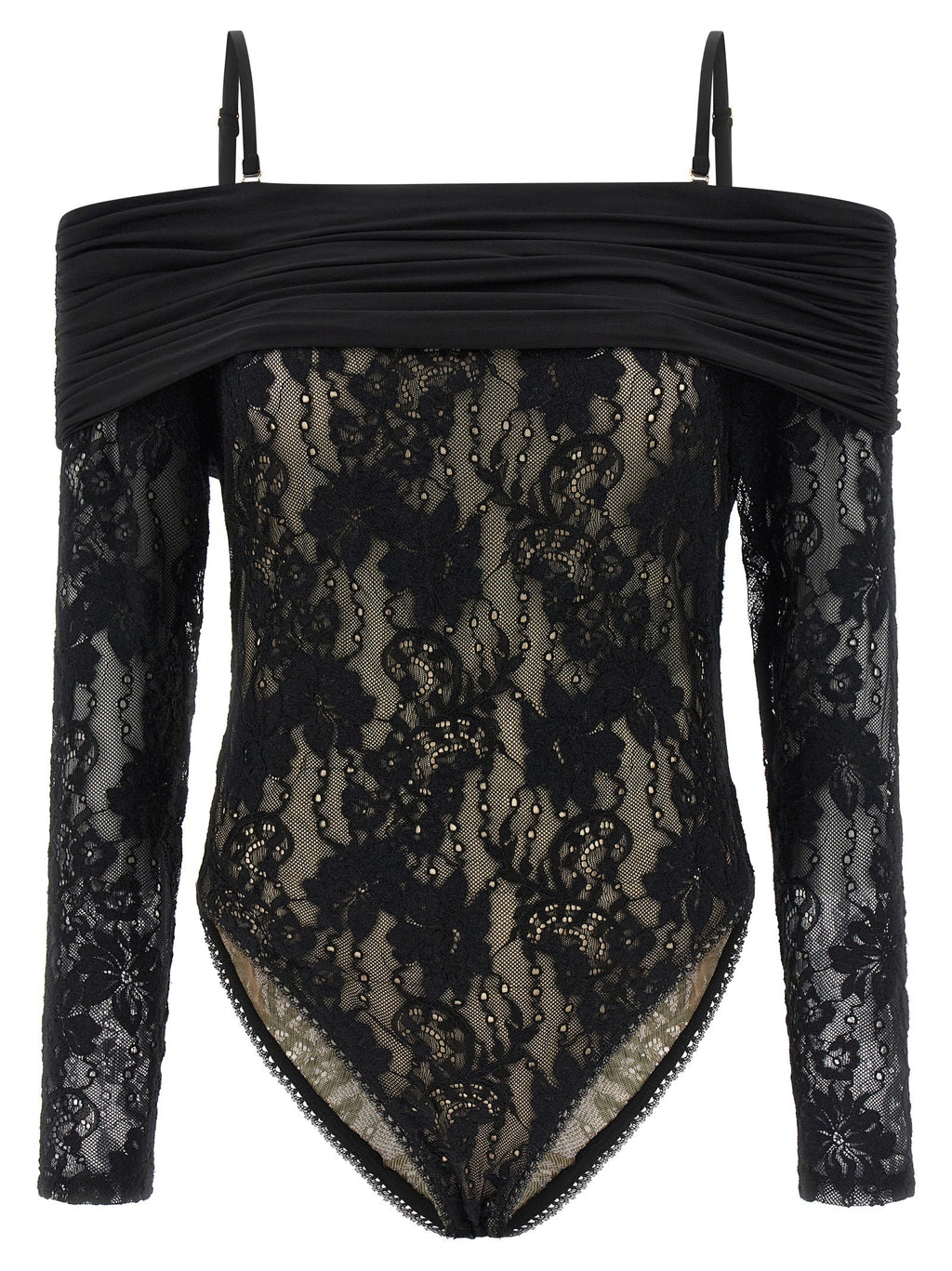 Zimmermann Black Polyamide Bodysuit