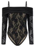 Zimmermann Black Polyamide Bodysuit