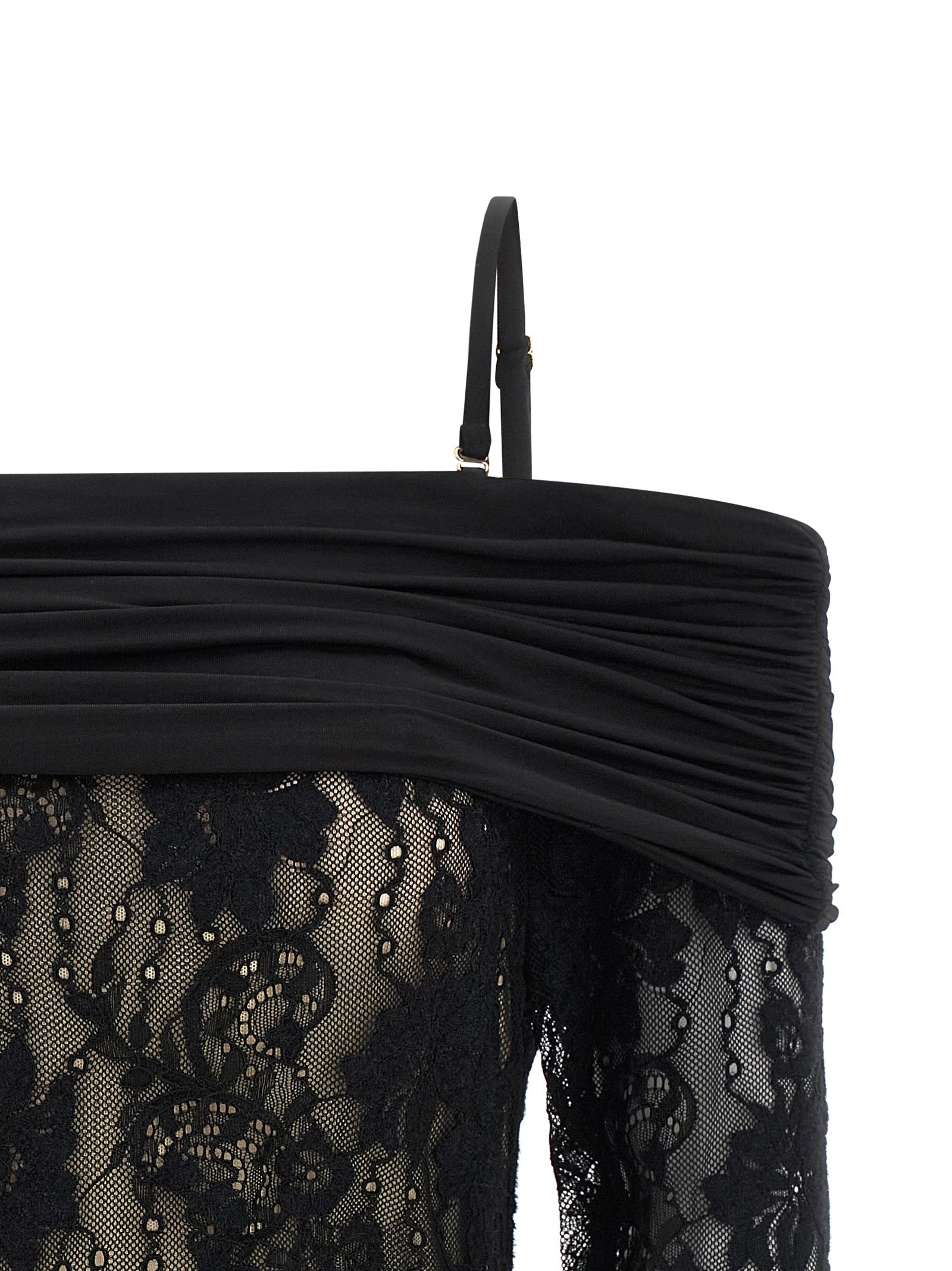 Zimmermann Black Polyamide Bodysuit
