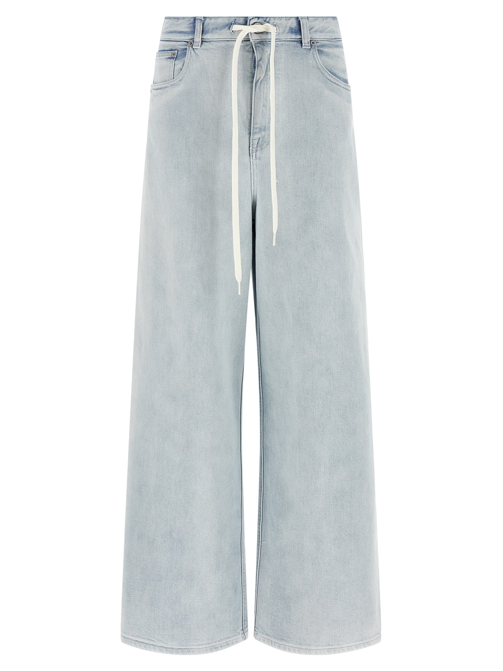 MM6 Maison Margiela Blue Cotton Jeans Denim