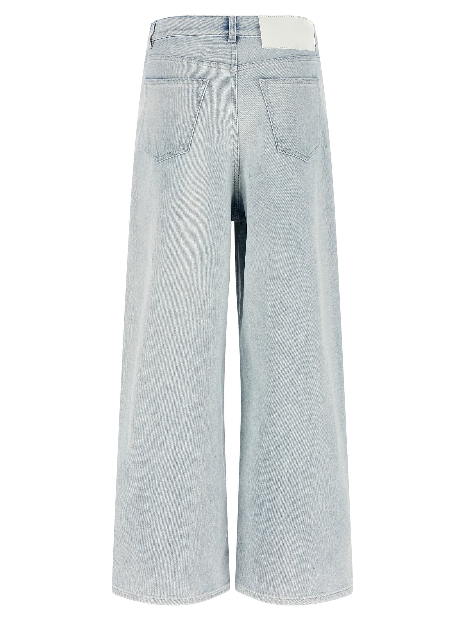 MM6 Maison Margiela Blue Cotton Jeans Denim