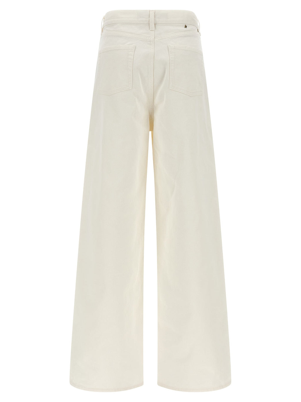 Golden Goose White Cotton Boyfriend Jeans