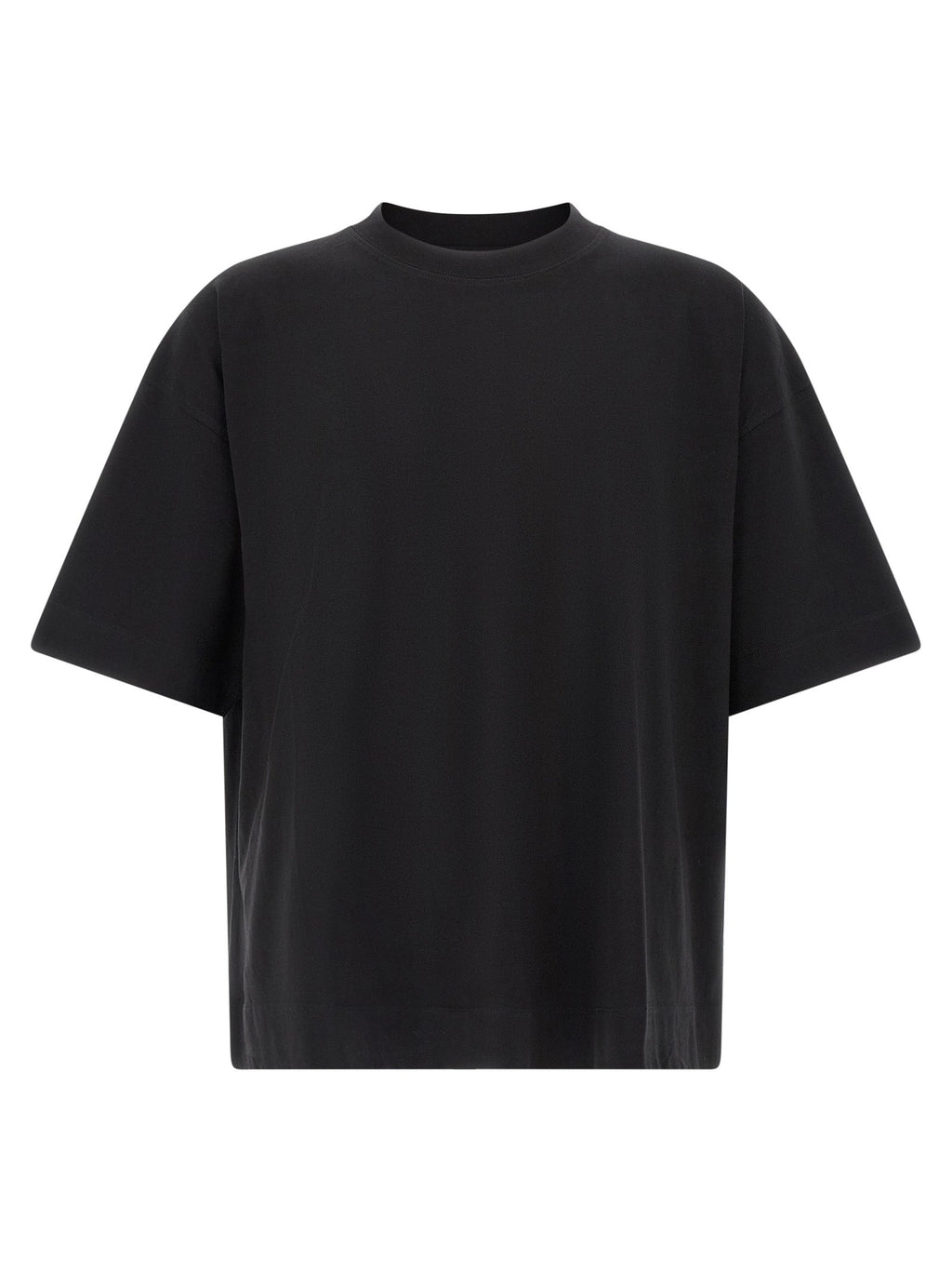 Dries Van Noten Black Cotton T-Shirt