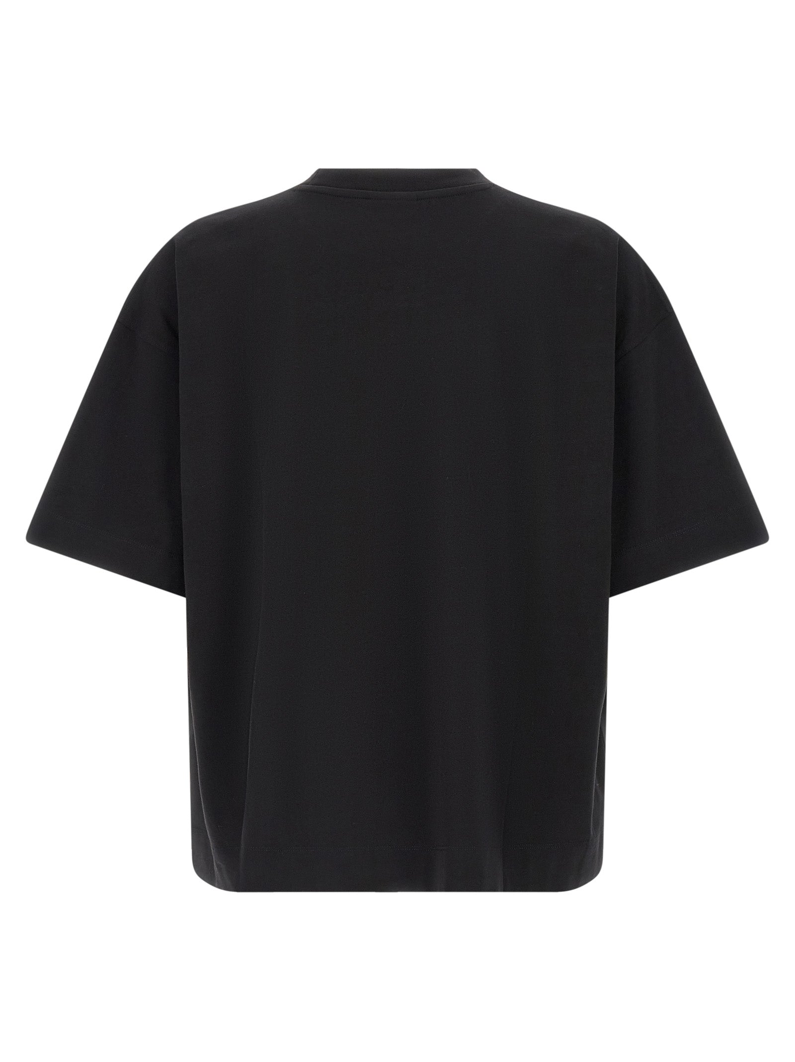 Dries Van Noten Black Cotton T-Shirt