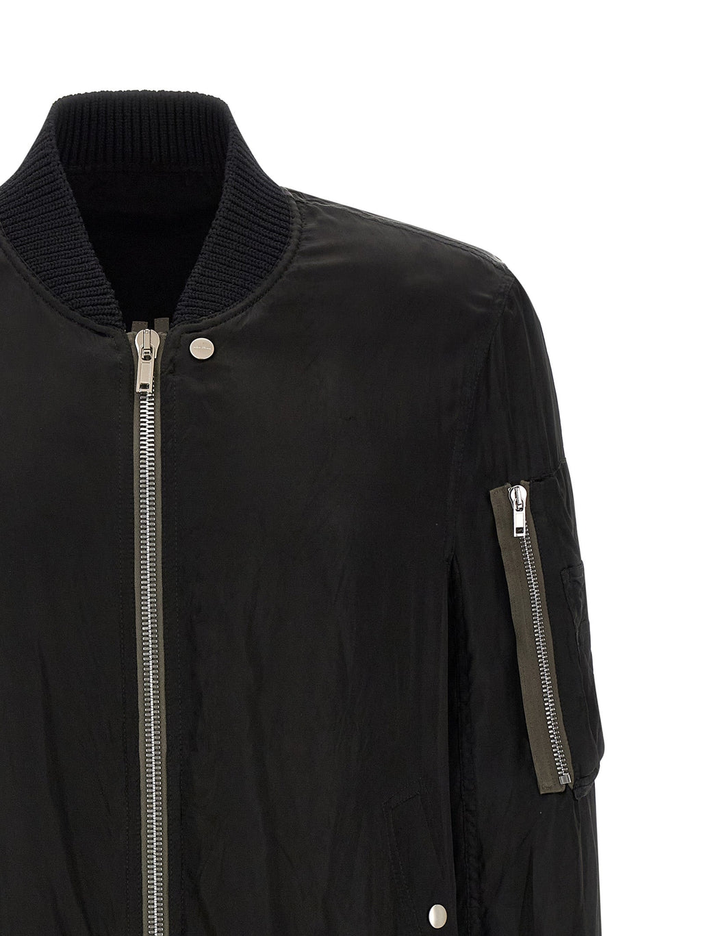 Rick Owens Black Copper Bomber