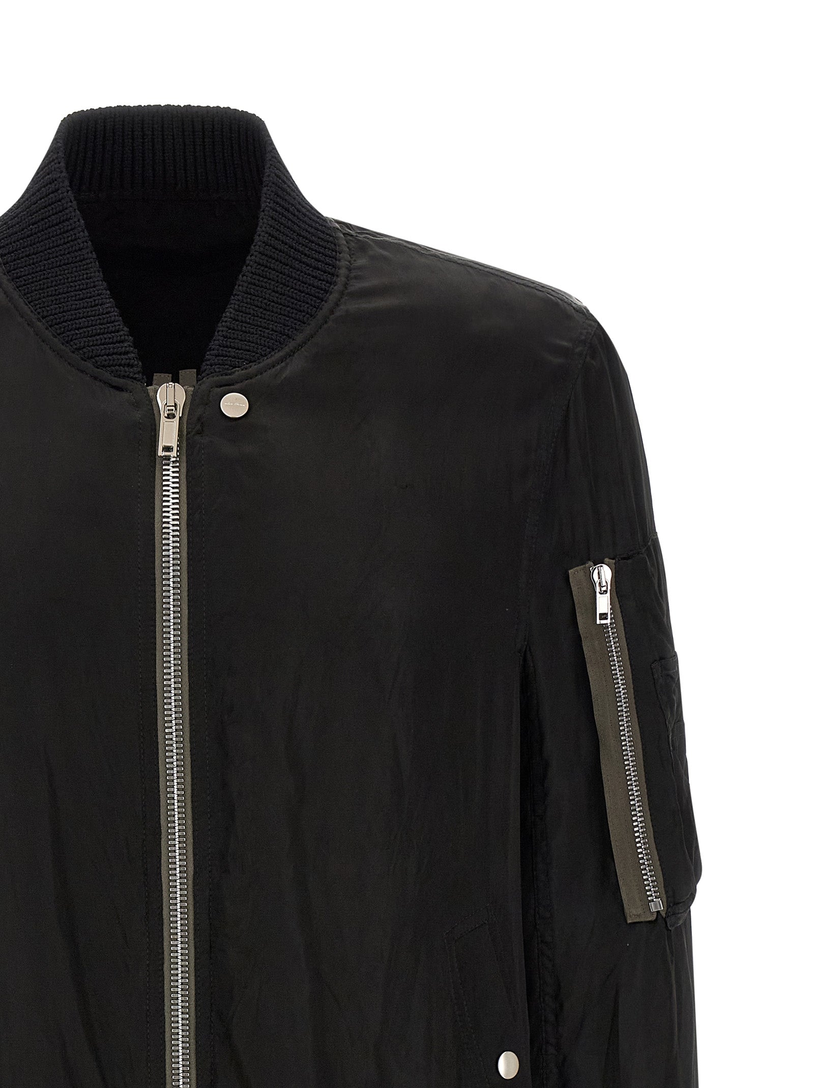 Rick Owens Black Copper Bomber