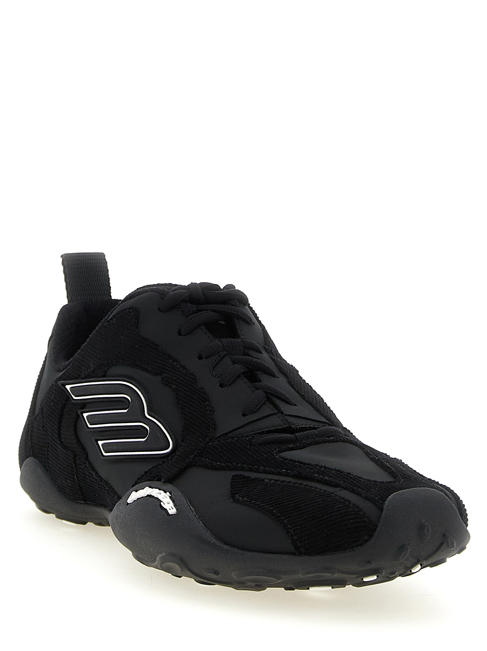 Balenciaga Black Polyester Athletic Sneakers Balenciaga