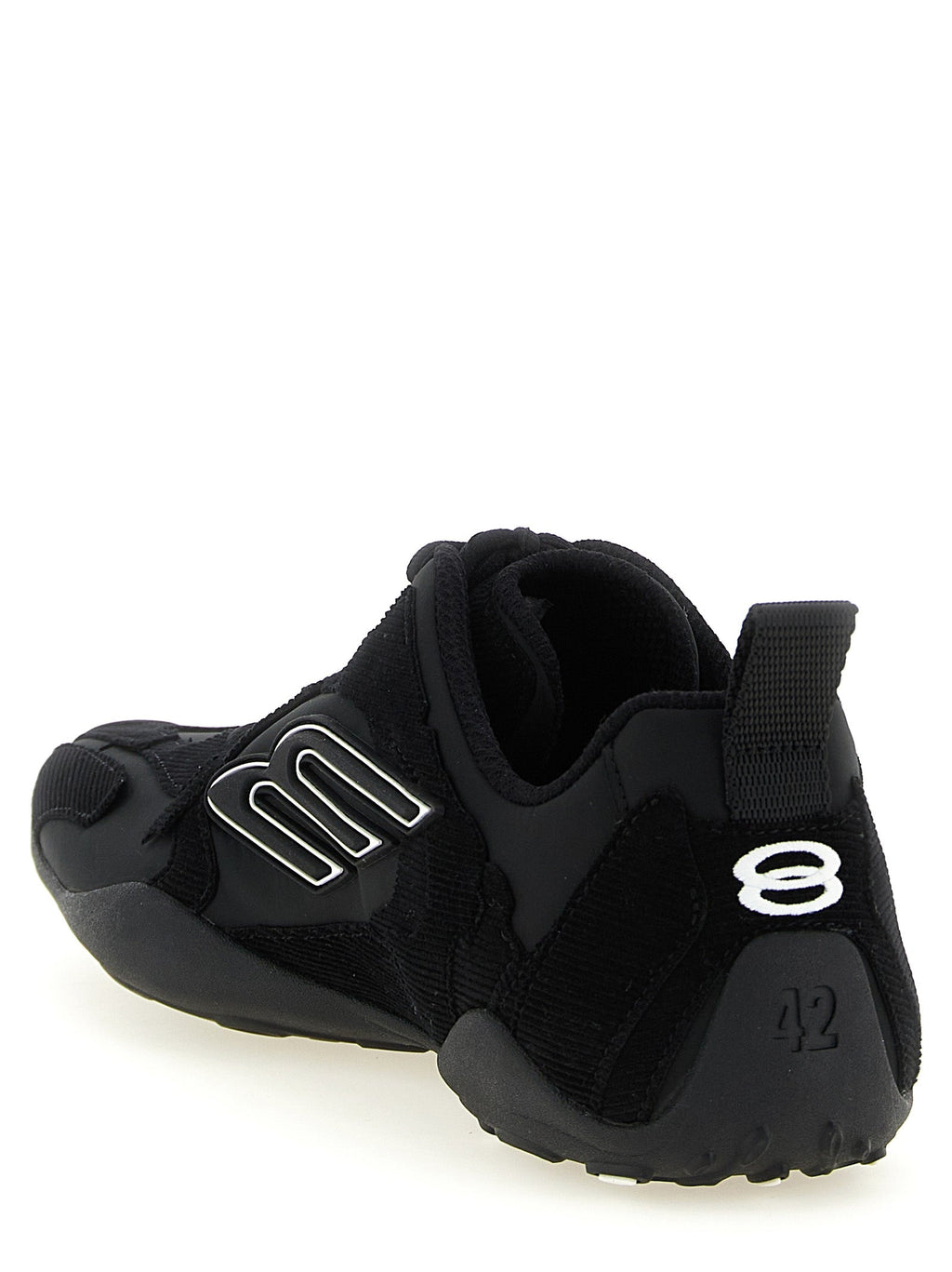Balenciaga Black Polyester Athletic Sneakers Balenciaga