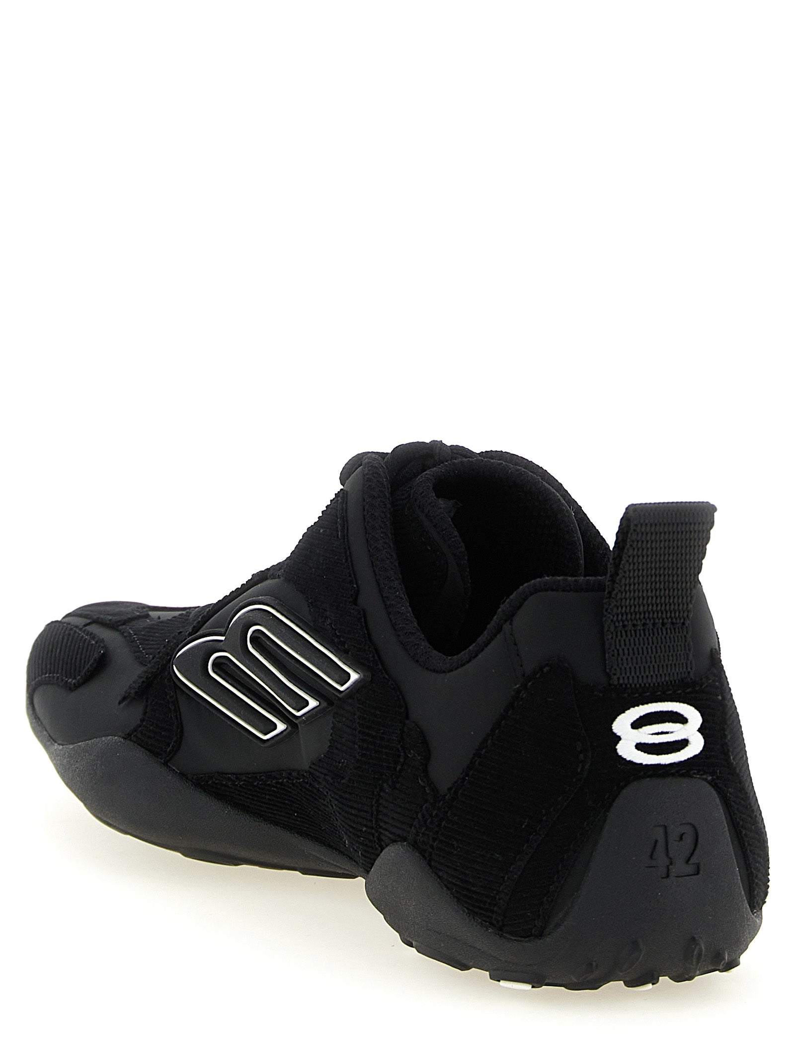 Balenciaga Black Polyester Athletic Sneakers Balenciaga