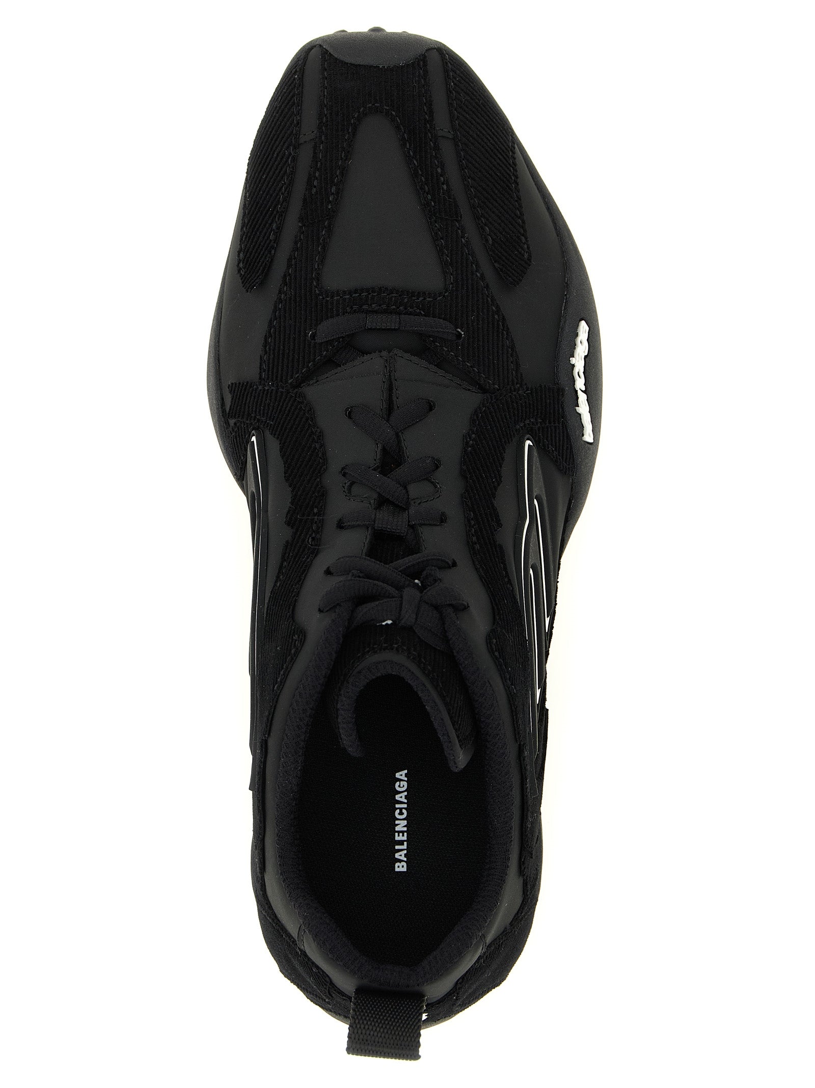 Balenciaga Black Polyester Athletic Sneakers Balenciaga
