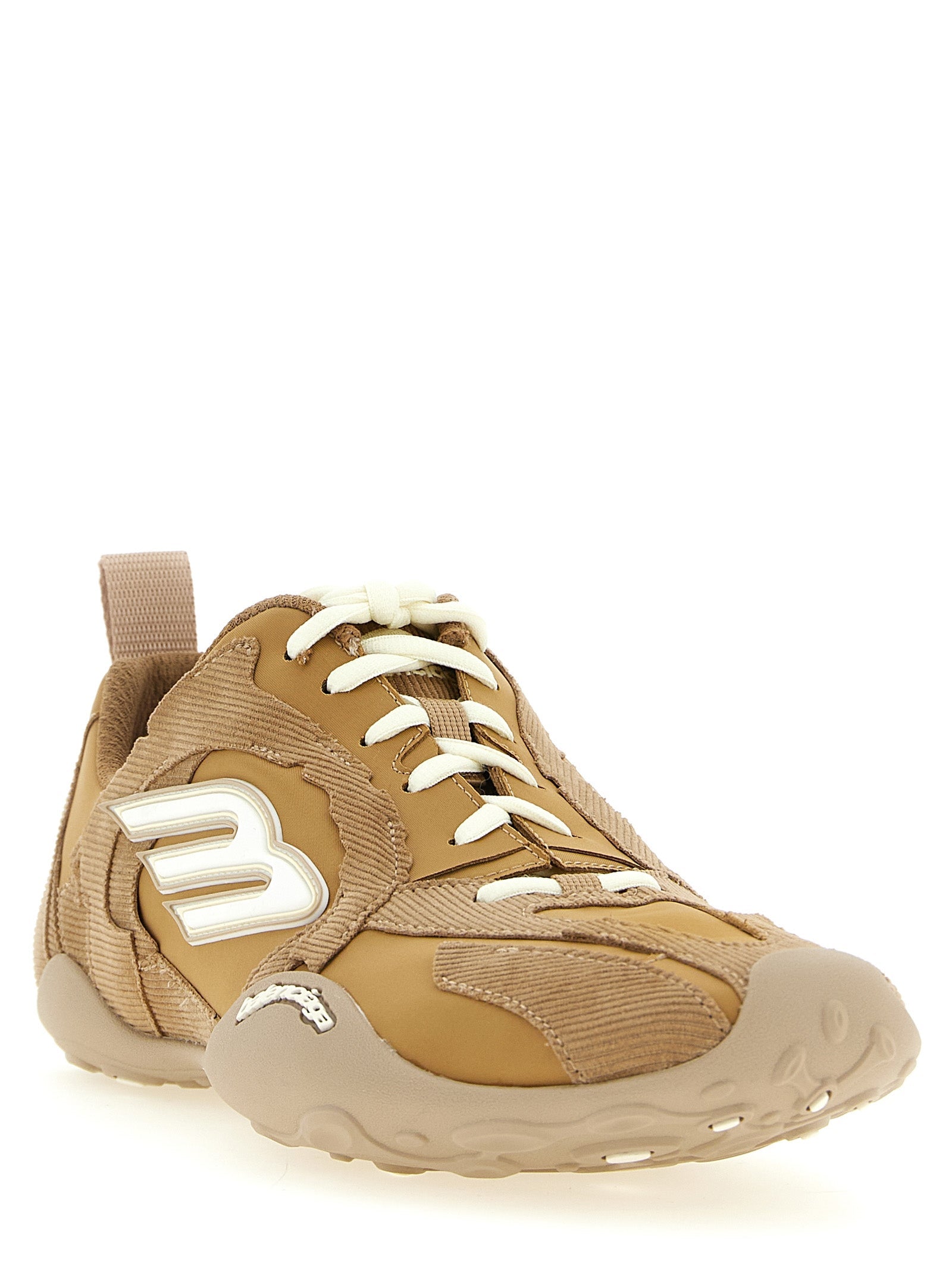 Balenciaga Beige Polyester Athletic Sneakers Balenciaga
