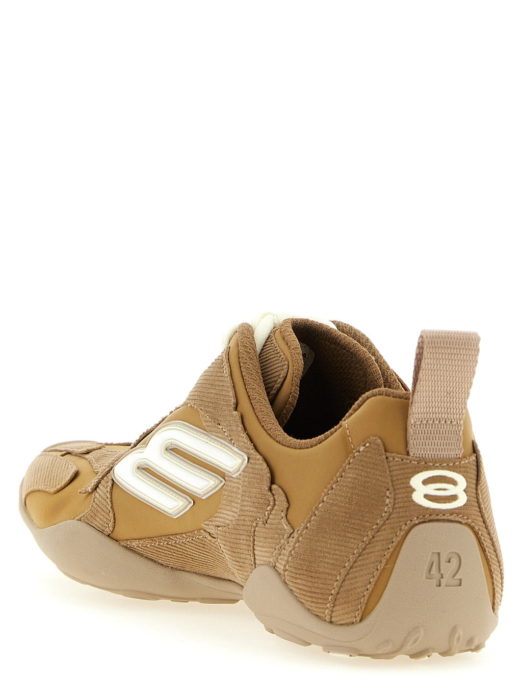 Balenciaga Beige Polyester Athletic Sneakers Balenciaga