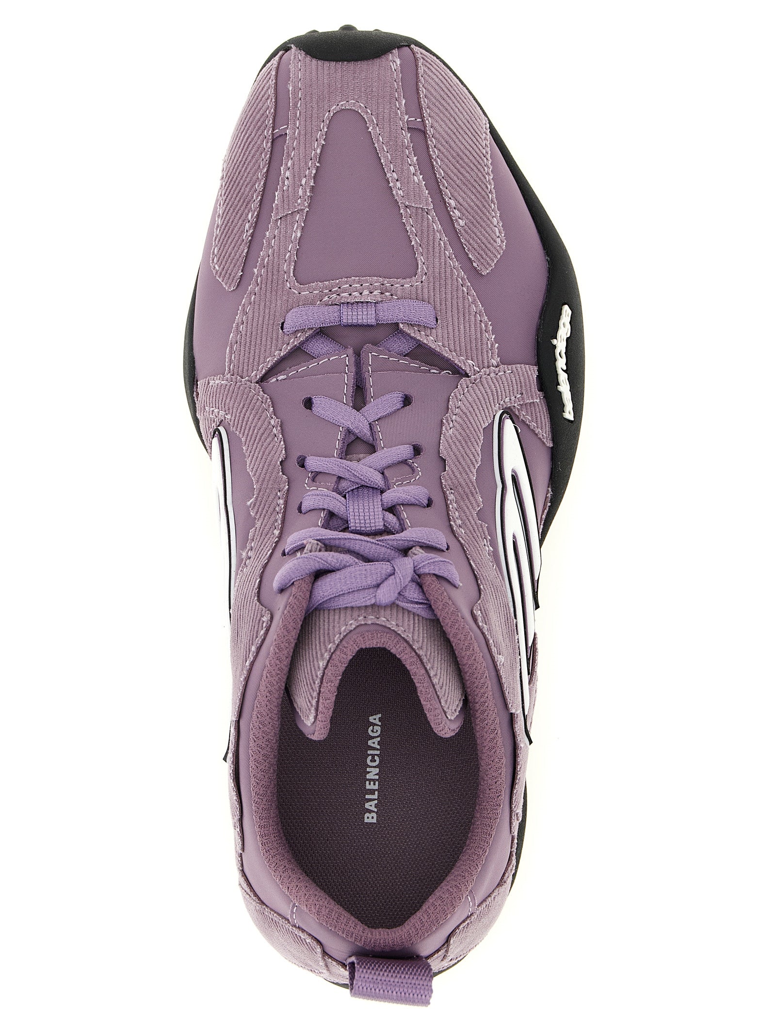 Balenciaga Purple Polyester Athletic Sneakers Balenciaga