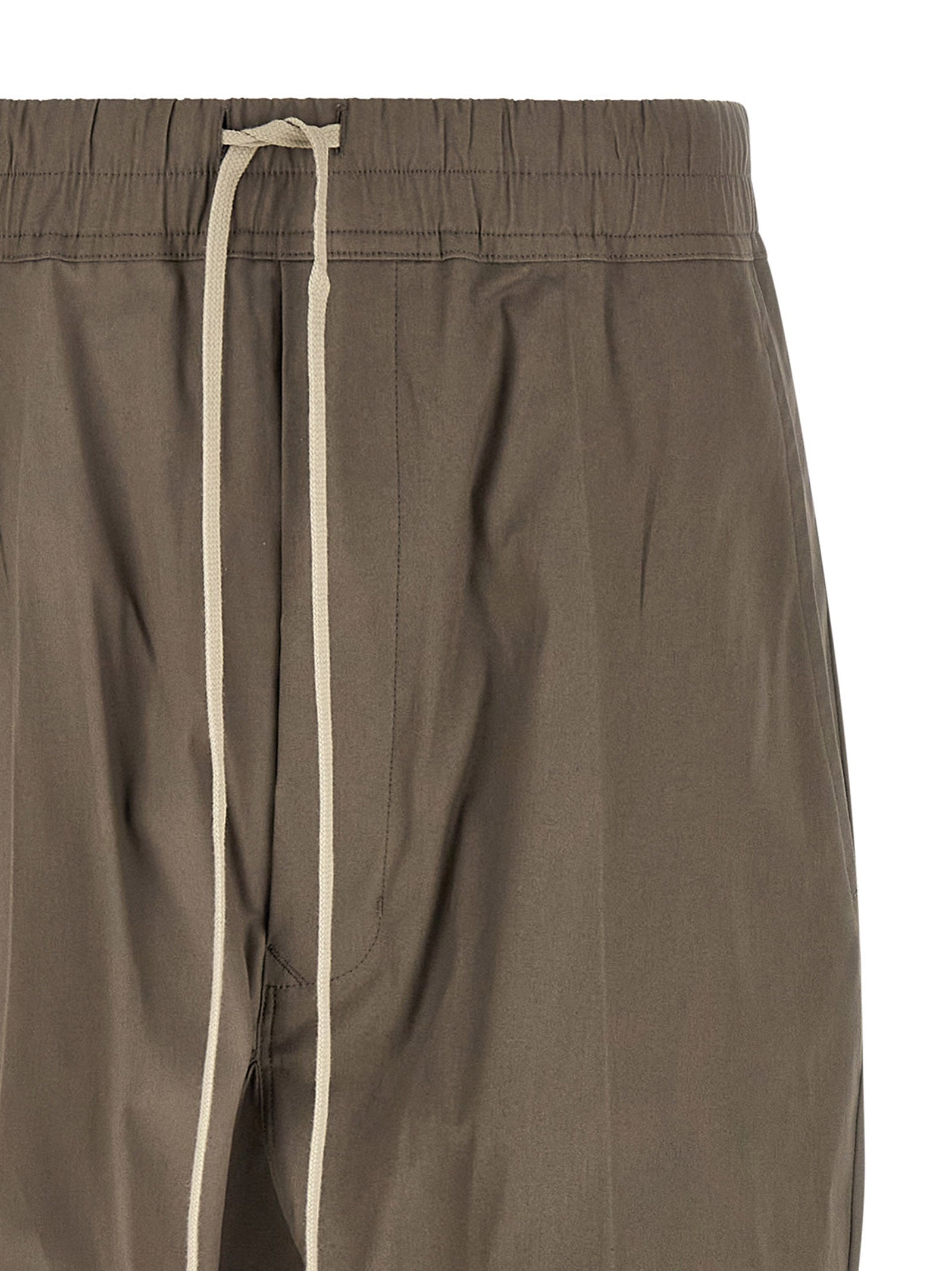 Rick Owens Gray Cotton Casual Pants Rick Owens