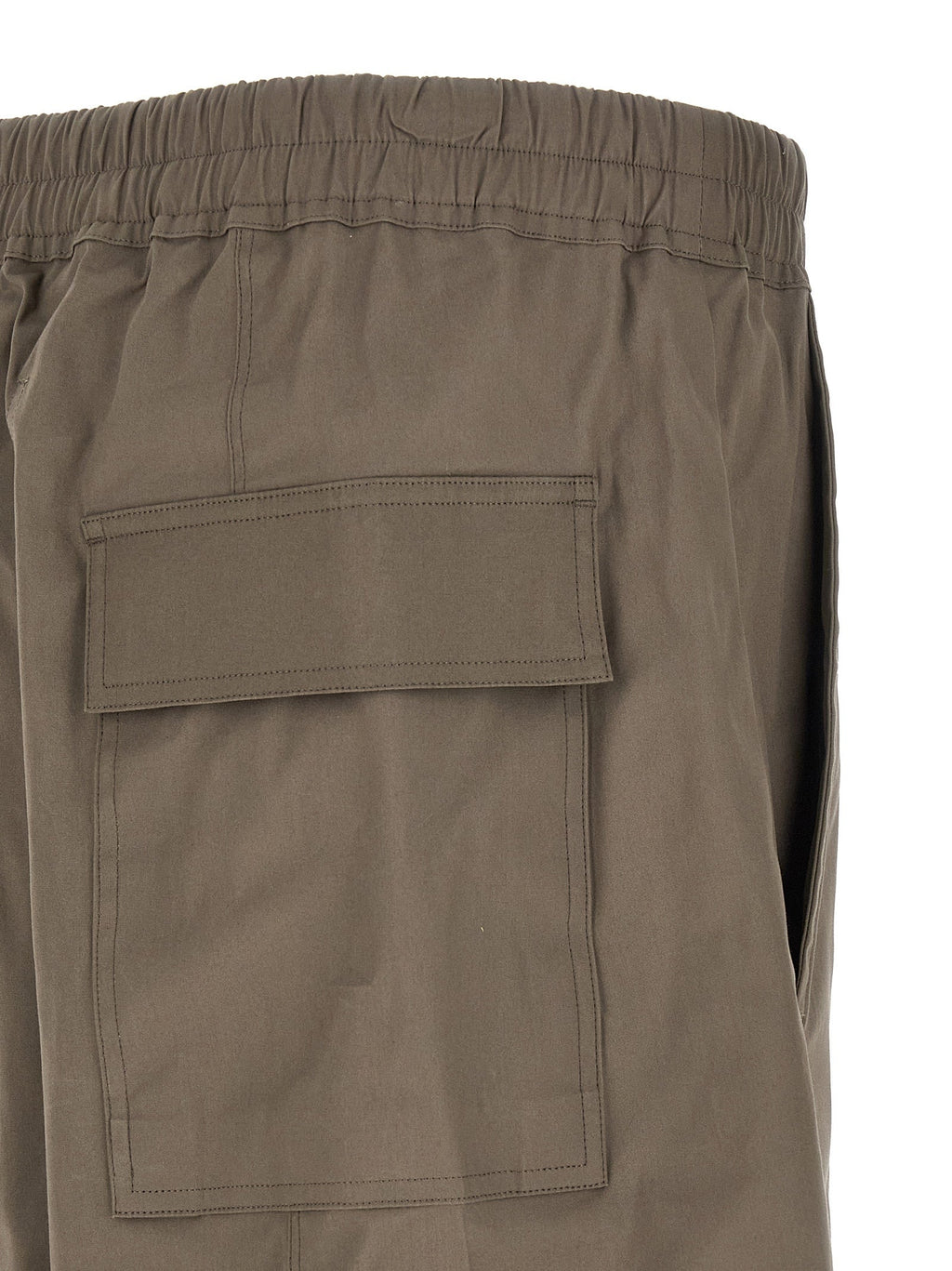 Rick Owens Gray Cotton Casual Pants Rick Owens