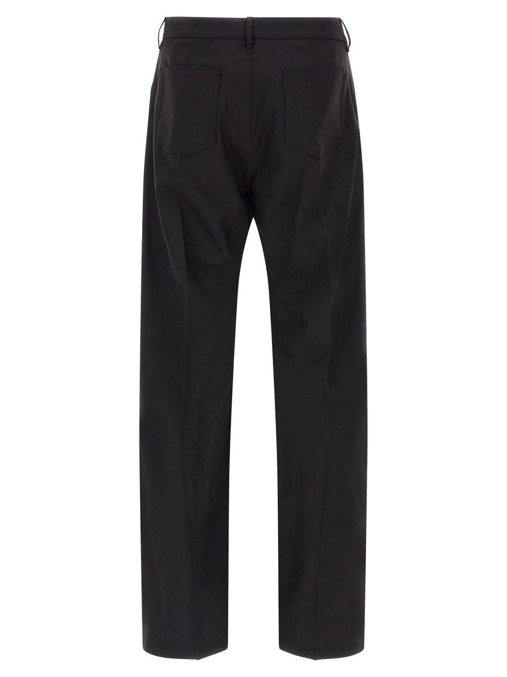 Rick Owens Black Wool Jeans Denim