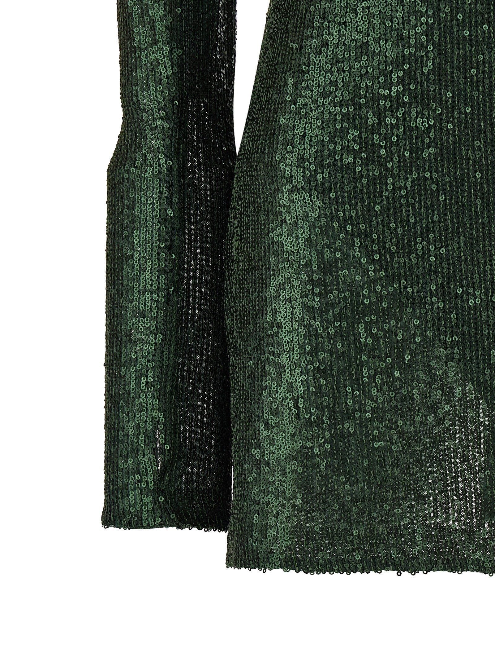Norma Kamali Bicolor Polyester Short Dress